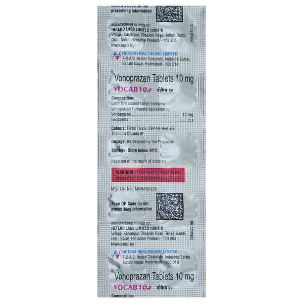 Vocab 10 Tablet 10's