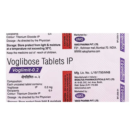 Voglimit-0.2 Tablet 10's