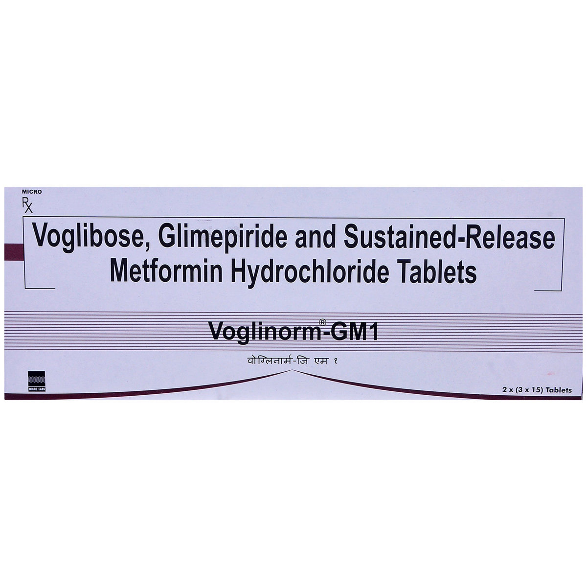 Voglinorm-GM1 Tablet 15's, Pack of 15 Voglinorm-GM1 Tablet 15's, Pack of 15