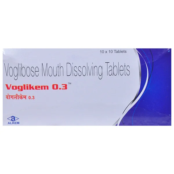 VOGLIKEM 0.3MG TABLET