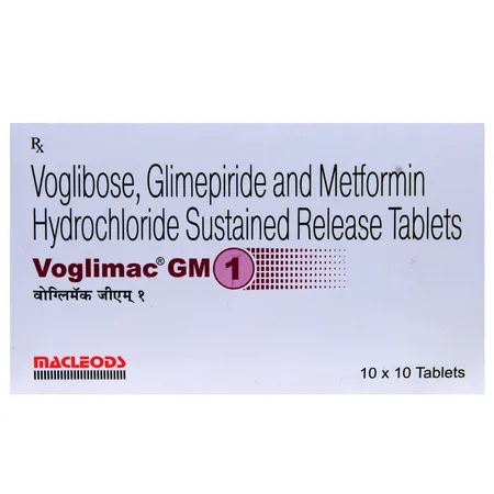 Voglimac GM 1 Tablet 10's