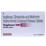 Voglimac GM 1 Tablet 10's, Pack of 10 TABLETS