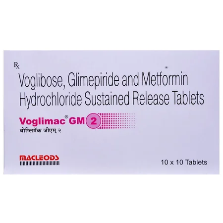 Voglimac GM 2 Tablet 10's