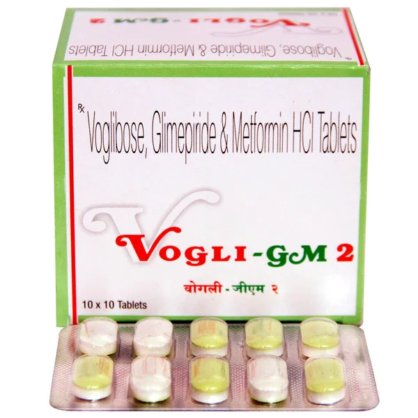 Vogli-GM 2 Tablet 10's, Pack of 10