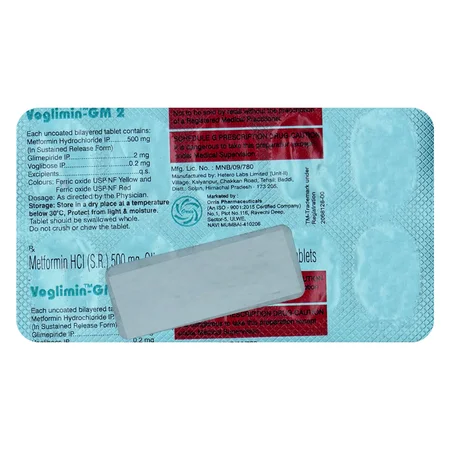 Voglimin-GM 2 Tablet 10's