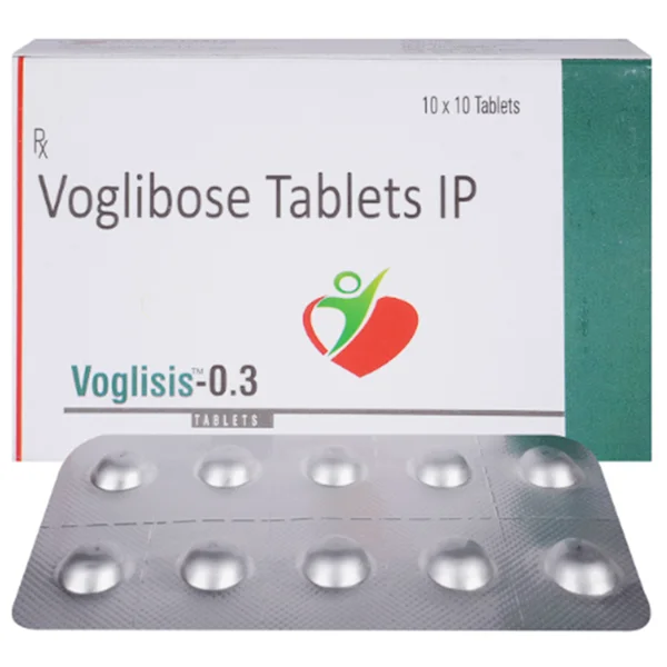 Voglisis 0.3mg Tablet 10's