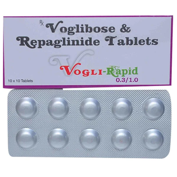 Vogli Rapid 0.3/1 Tablet 10's, Pack of 10 TABLETS