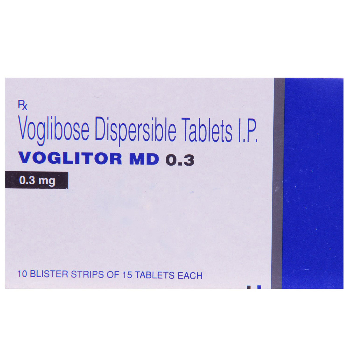 Voglitor MD 0.3 Tablet 15's, Pack of 15 TABLETS Voglitor MD 0.3 Tablet 15's, Pack of 15 TABLETS