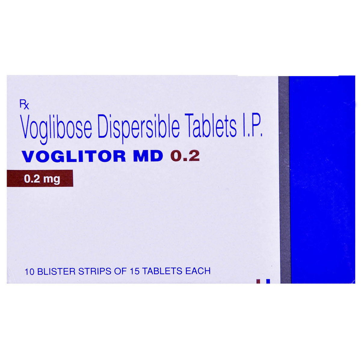 Voglitor MD 0.2 Tablet 15's, Pack of 15 TABLETS Voglitor MD 0.2 Tablet 15's, Pack of 15 TABLETS