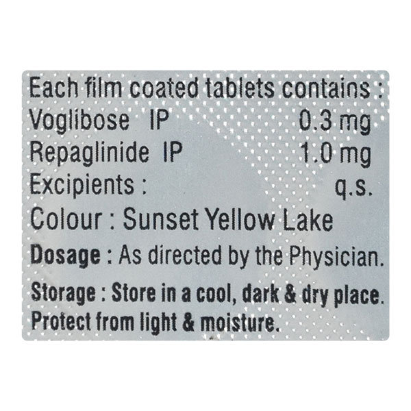 Vogdeep-R Tablet 10's, Pack of 10 Vogdeep-R Tablet 10's, Pack of 10