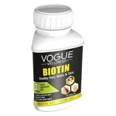 Vogue Wellness Biotin, 60 Tablets, Pack of 1