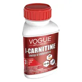 Vogue Wellness L-Carnitine, 60 Tablets, Pack of 1