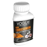 Vogue Wellness Nano Curcumin, 60 Tablets, Pack of 1