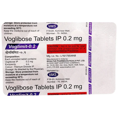 Voglimit-0.2 Tablet 15's