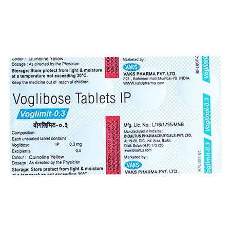 Voglimit-0.3 Tablet 15's