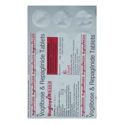 Vogloyd R 0.2/0.5 Tablet 15's, Pack of 15 TabletS