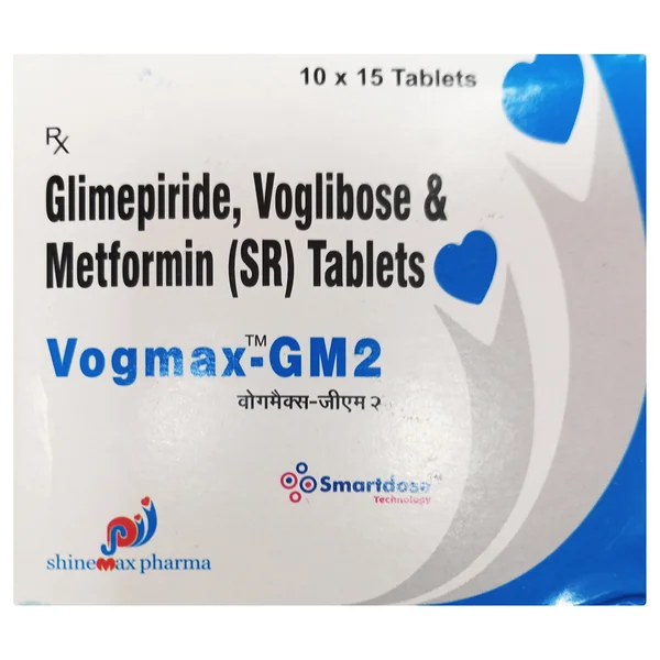 Vogmax-Gm2 Tablet 15's