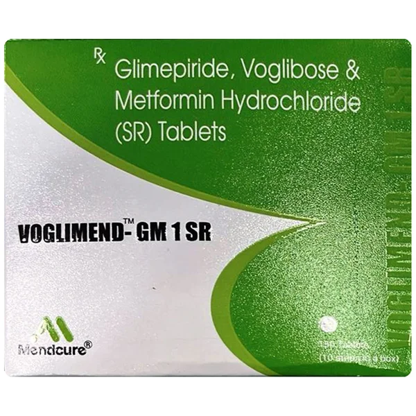 Voglimend-GM 1 SR Tablet 15's