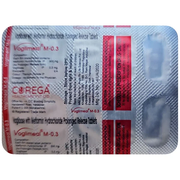 Voglimeal M-0.3 Tablet 10's