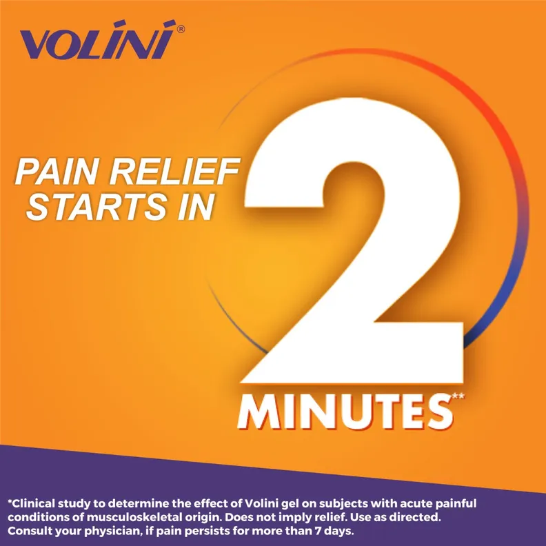 Buy Volini Pain Relief Gel, 15 gm | 19 Minutes Delivery | Apollo Pharmacy