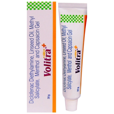 Volitra Plus Gel 30 gm, Pack of 1 Gel