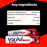 Volini Maxx Pain Relief Gel, 30 gm, Pack of 1