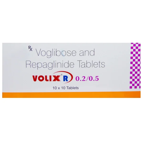 Volix R 0.2/0.5 mg Tablet 10's, Pack of 10