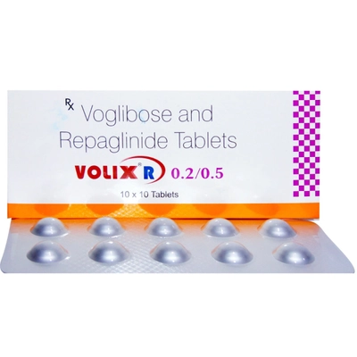 Volix R 0.2/0.5 mg Tablet 10's, Pack of 10 TABLETS