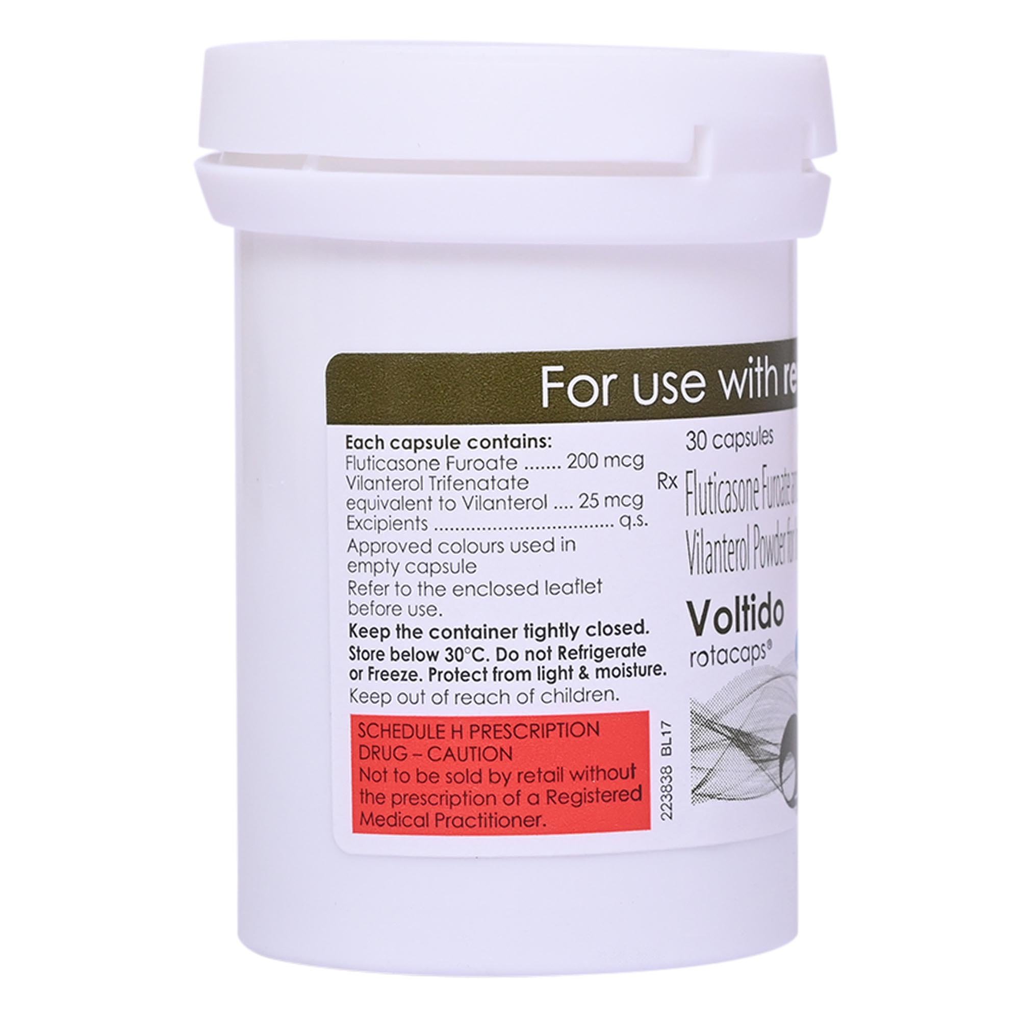 Voltido 200 Rotacaps 30's, Pack of 1 Rotacap Voltido 200 Rotacaps 30's, Pack of 1 Rotacap