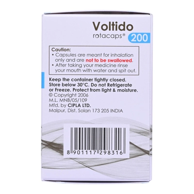 Voltido 200 Rotacaps 30's, Pack of 1 Rotacap