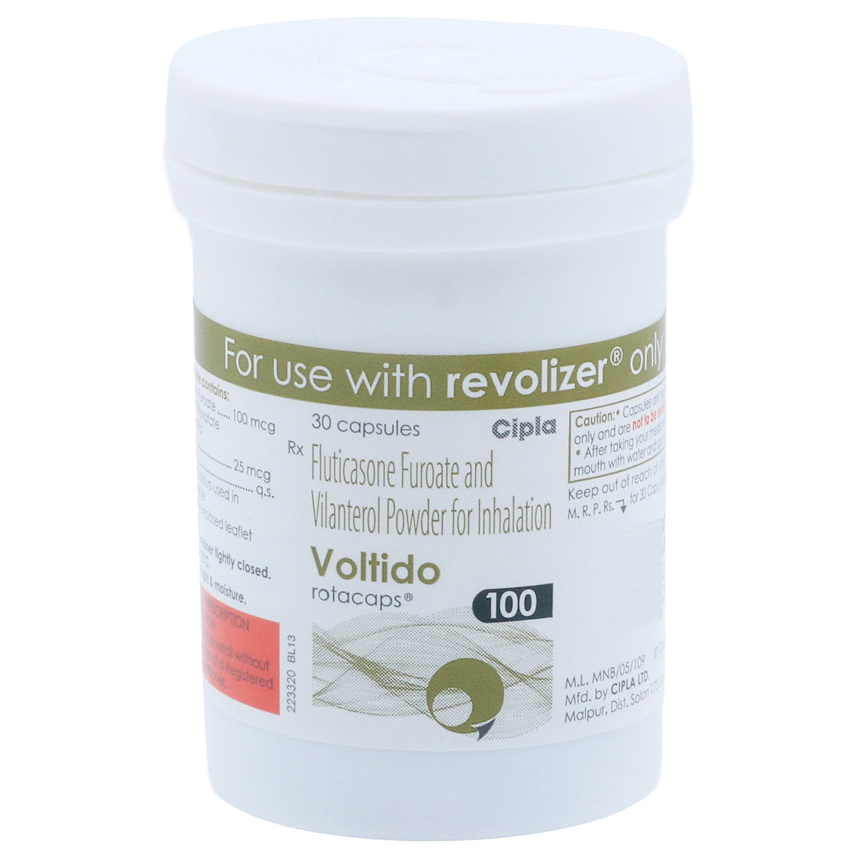Voltido 100 Rotacaps 30's, Pack of 1 Voltido 100 Rotacaps 30's, Pack of 1