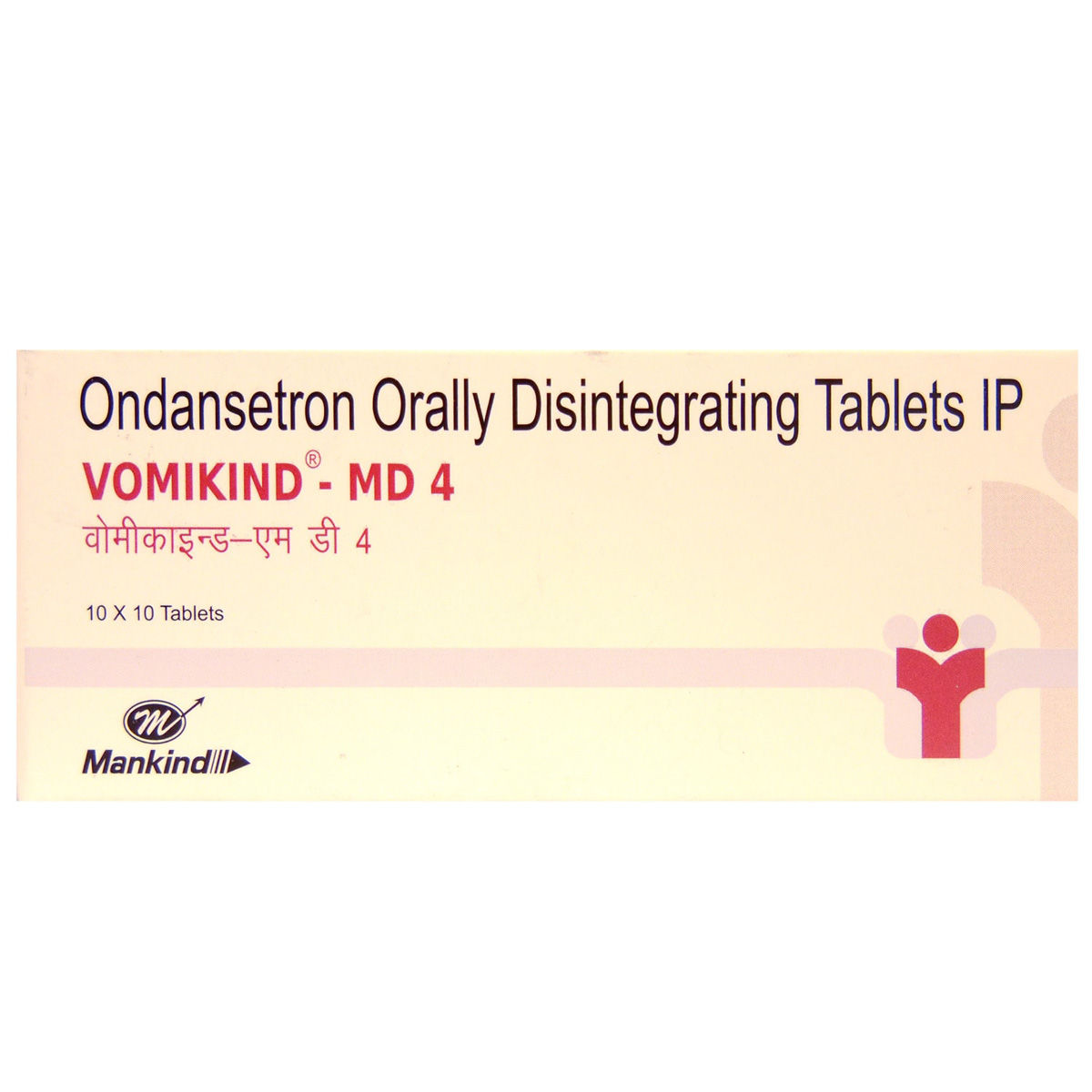 Buy Vomikind MD 4 Tablet 10's Online