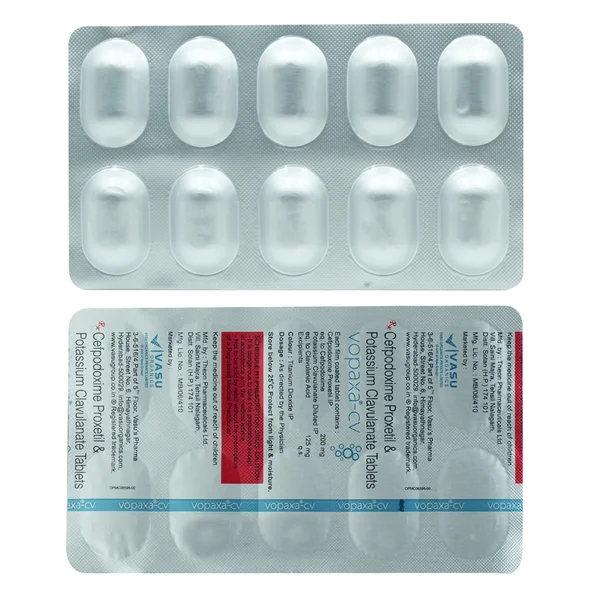 Vopaxa-CV Tablet 10's