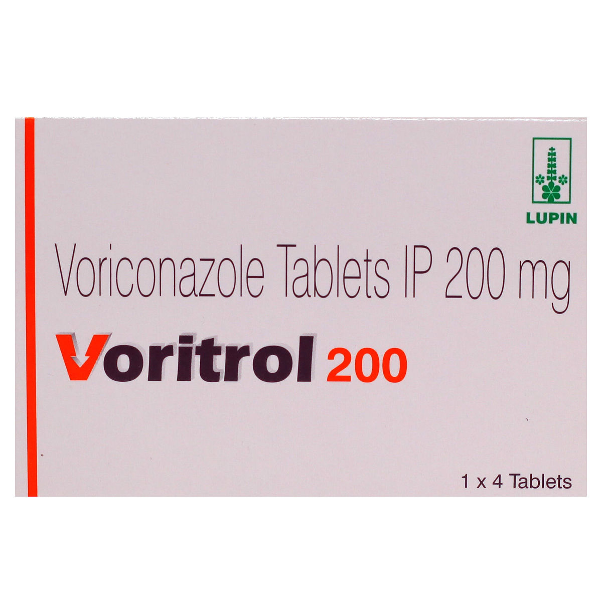 Buy Voritrol 200 Tablet 4's Online