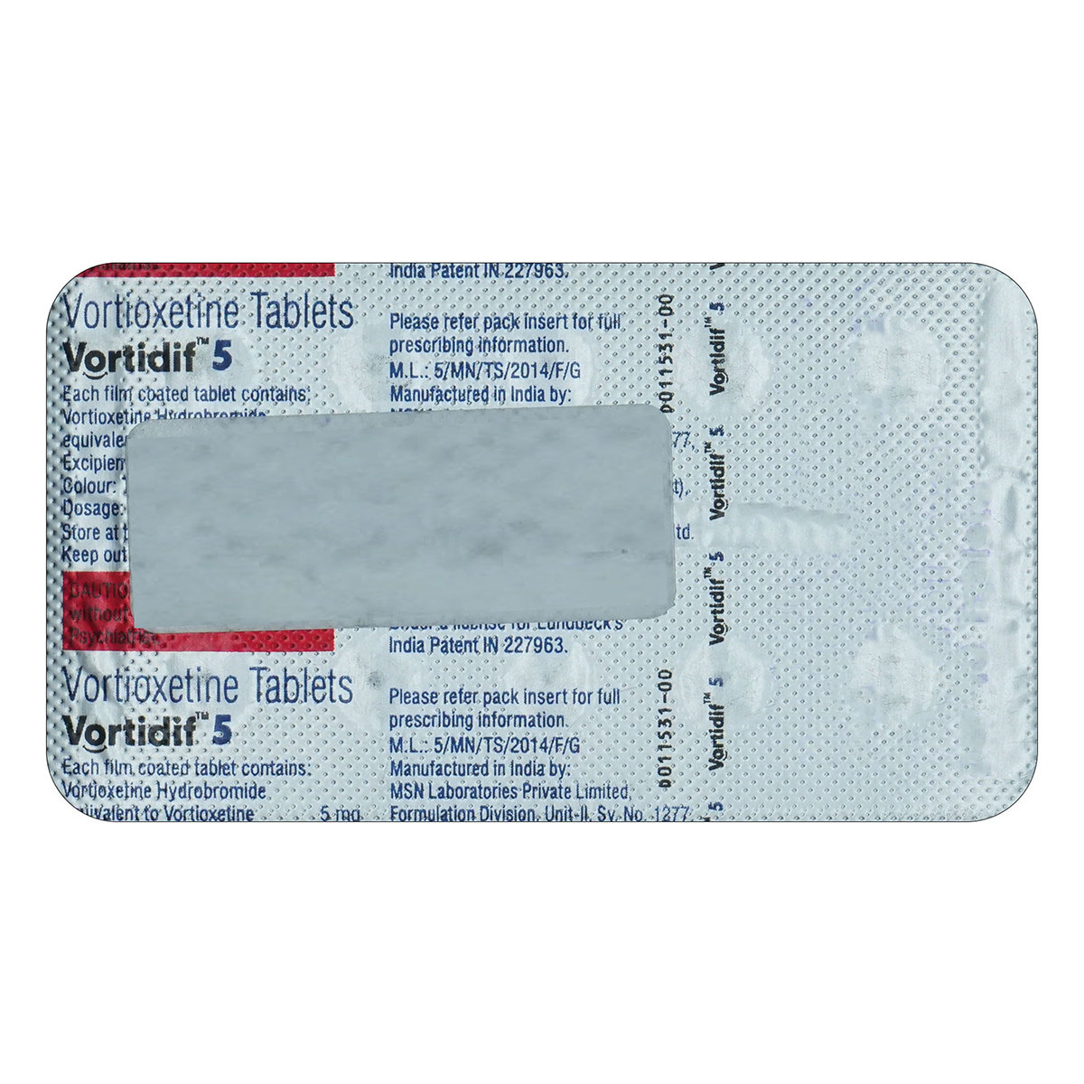Vortidif 5 Tablet 10's, Pack of 10 TabletS Vortidif 5 Tablet 10's, Pack of 10 TabletS