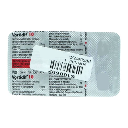 Vortidif 10 Tablet 10's