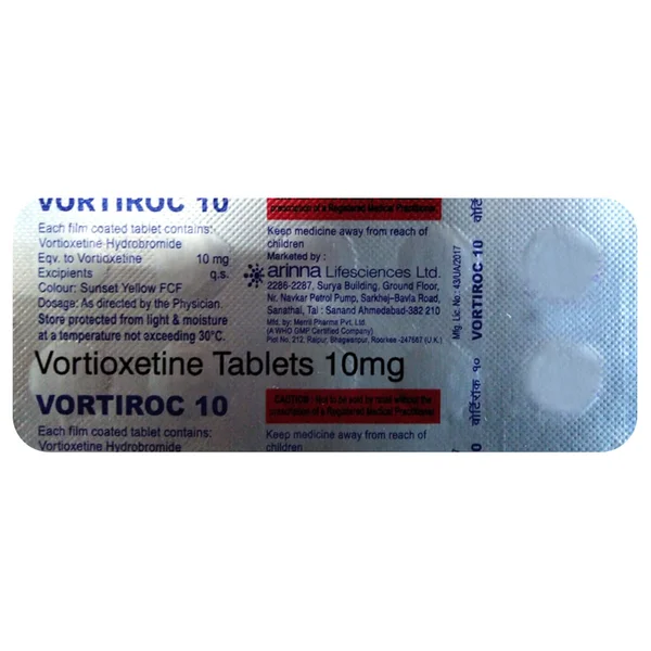 Vortiroc 10 Tablet 10's