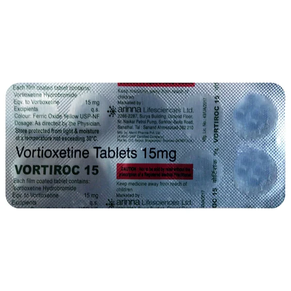 Vortiroc 15 Tablet 10's