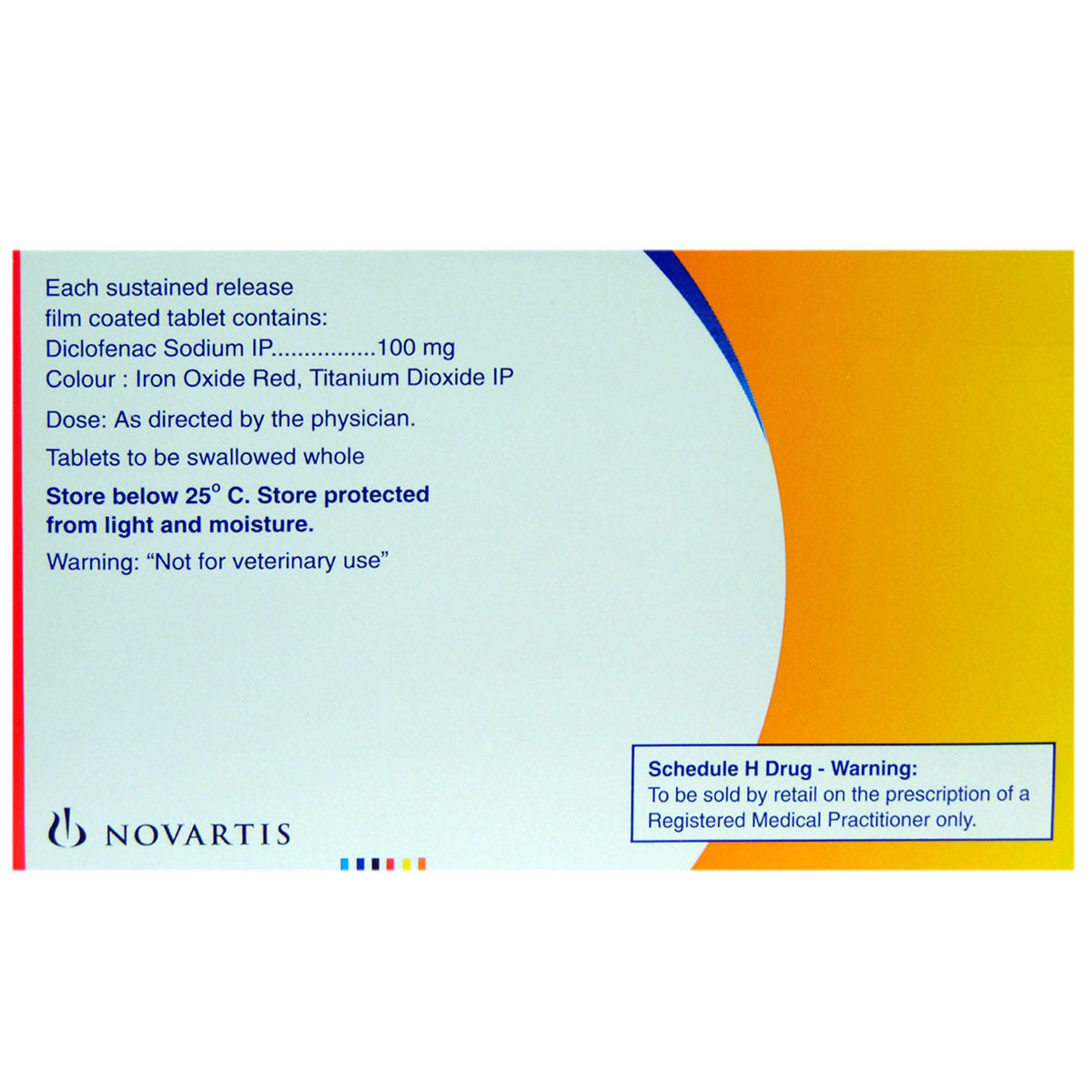 Voveran SR 100 Tablet 15's, Pack of 15 TABLETS Voveran SR 100 Tablet 15's, Pack of 15 TABLETS