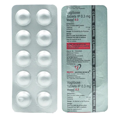 Vozee-0.3 Tablet 10's