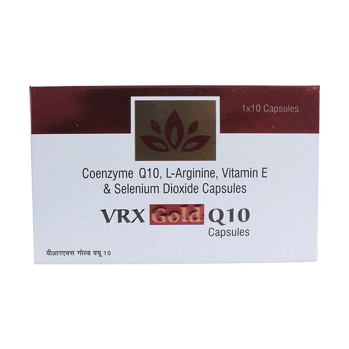 Buy VRX Gold Q 10 Capsule 10's Online
