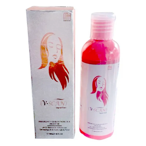 V-Scan pH 3.5 Vaginal Wash 100 ml, Pack of 1