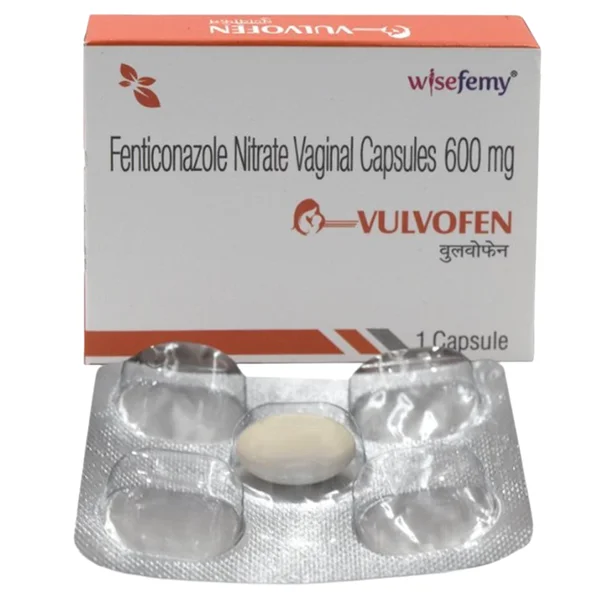 Vulvofen 600 Vaginal Capsule 1's