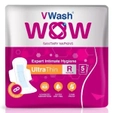 VWash Wow Ultra Thin Sanitary Napkins Regular, 5 Count