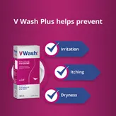 Vwash Plus pH 3.5 Expert Intimate Hygiene Wash, 350 ml, Pack of 1