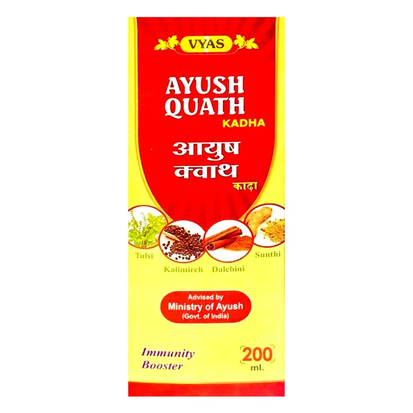 Vyas Ayush Quath Kadha, 200 ml, Pack of 1