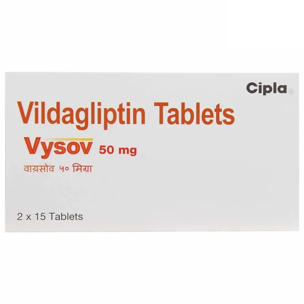 Vysov 50 mg Tablet 15's, Pack of 15 TABLETS