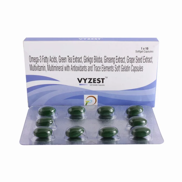 Vyzest Soft Gelatin Capsule 10's
