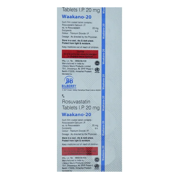 Waakano 20 Tablet 10's, Pack of 10 TabletS