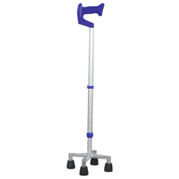 Dyna Walking Rehaid Quadripod Stick, Pack of 1